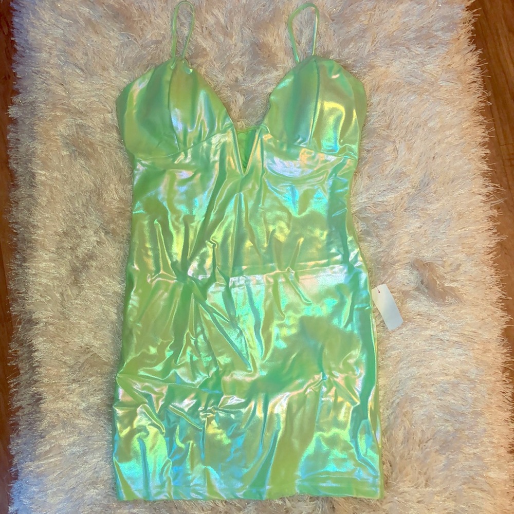 Green dress